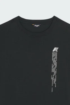 ODOM DIGITAL RAIN JERSEY - T-shirt | Noir*K-WAY Sale