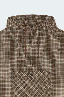 OG CHECK ANORAK JACKET - Veste | Violet*LOST MANAGEMENT CITIES Outlet