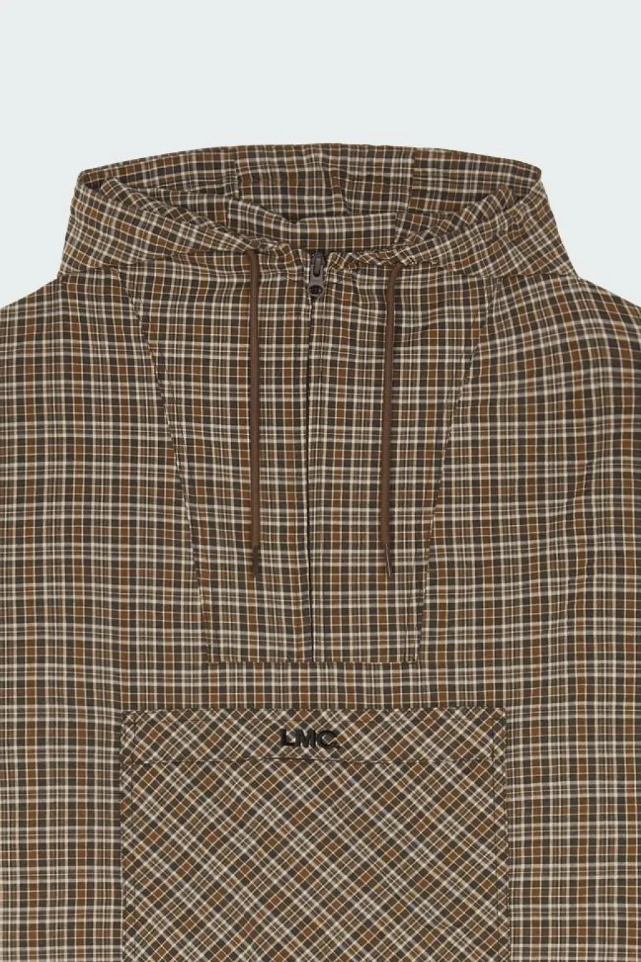 OG CHECK ANORAK JACKET - Veste | Violet*LOST MANAGEMENT CITIES Outlet