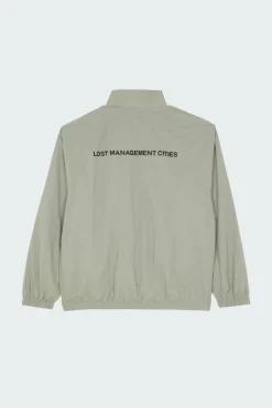 OG SPORT TRACK JACKET - Coupe-vent | Gris*LOST MANAGEMENT CITIES Sale
