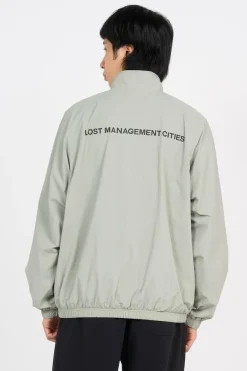 OG SPORT TRACK JACKET - Coupe-vent | Gris*LOST MANAGEMENT CITIES Sale