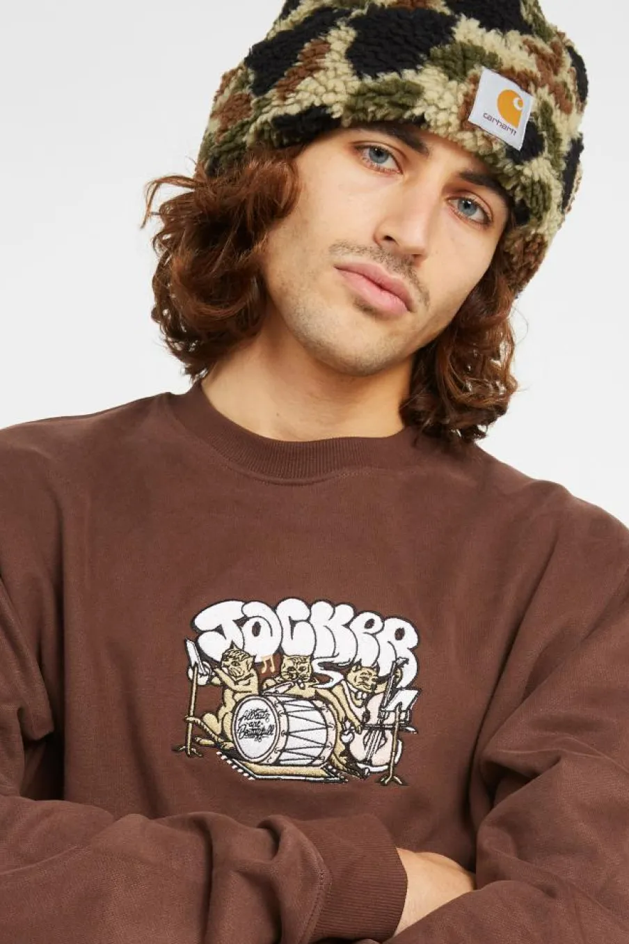 ORCHESTRA CREW - Sweatshirt | Marron*JACKER