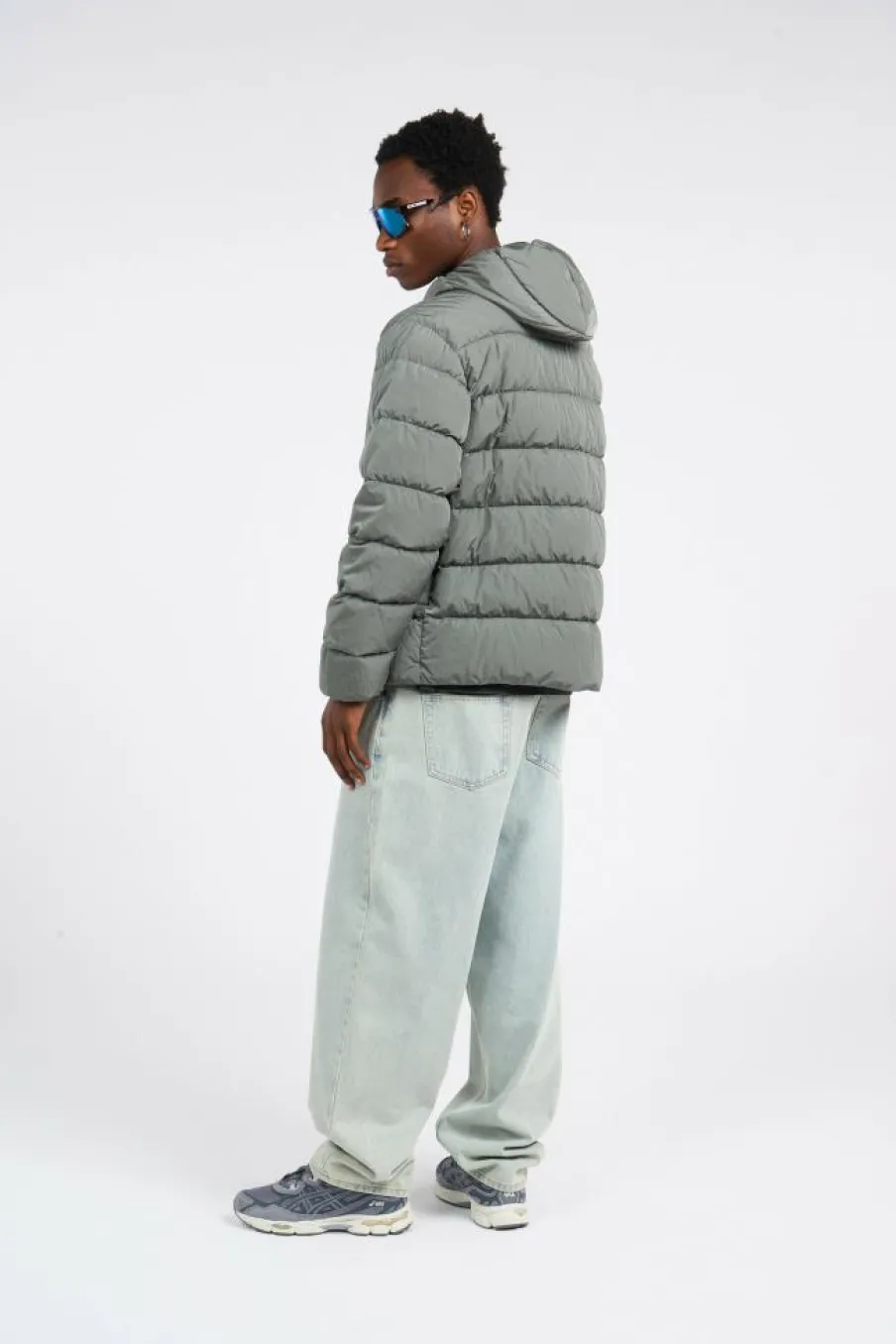OUTERWEAR MEDIUM JACKET IN CHROME - R - Doudoune | Gris*C.P. COMPANY Outlet