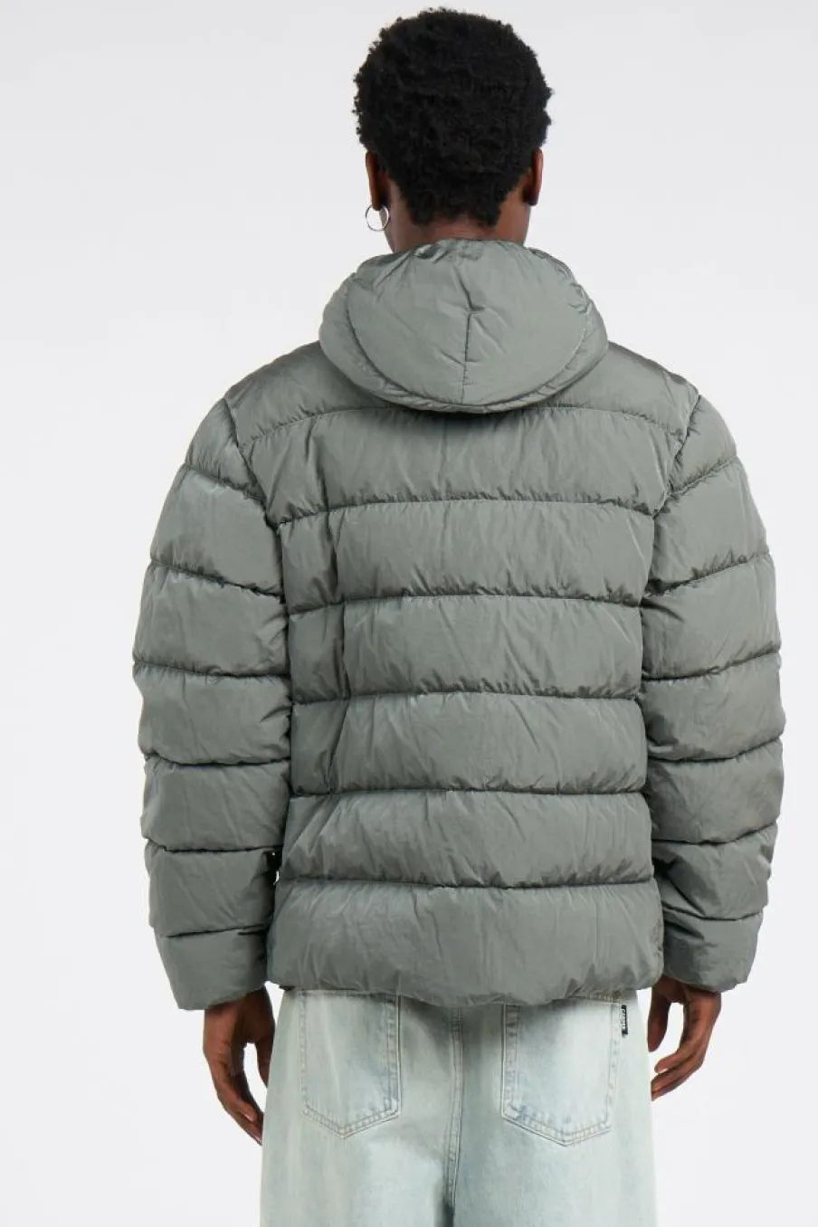 OUTERWEAR MEDIUM JACKET IN CHROME - R - Doudoune | Gris*C.P. COMPANY Outlet