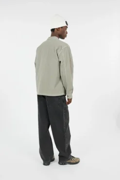 OVERSHIRT IN CORDUROY - Chemise | Kaki*C.P. COMPANY Online