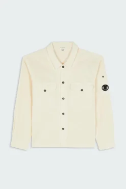 OVERSHIRT IN CORDUROY - Chemise | Vert*C.P. COMPANY Hot