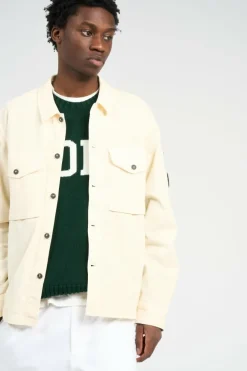 OVERSHIRT IN CORDUROY - Chemise | Vert*C.P. COMPANY Hot