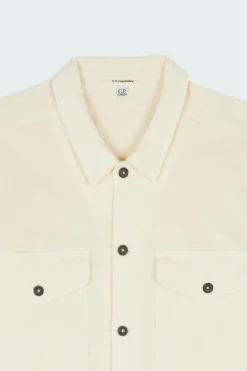 OVERSHIRT IN CORDUROY - Chemise | Vert*C.P. COMPANY Hot