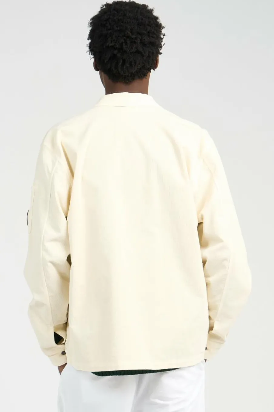 OVERSHIRT IN CORDUROY - Chemise | Vert*C.P. COMPANY Hot