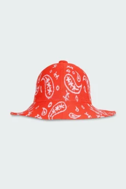 PAISLEY WIDE BRIM CASUAL - Bob | Orange*KANGOL Hot