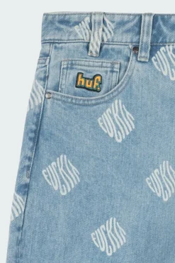 PANT CROMER - Jean | Bleu*HUF Discount