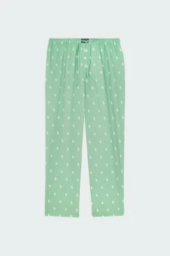 Pantalon de pyjama Polo Bear coton rayé - Pantalon | Vert*POLO RALPH LAUREN Clearance