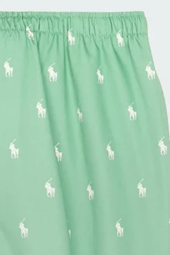 Pantalon de pyjama Polo Bear coton rayé - Pantalon | Vert*POLO RALPH LAUREN Clearance
