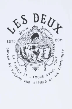 PASSION - T-shirt | Blanc*LES DEUX Sale