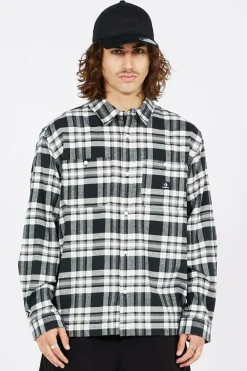 PLAID SHIRT - Chemise | Noir*CONVERSE Clearance