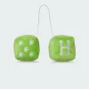 PLANTLIFE FUZZY DICE - Ornement pour rétroviseurs | Vert*HUF Online