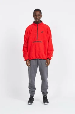PLR LS HZ - polaire | Rouge*NIKE Discount