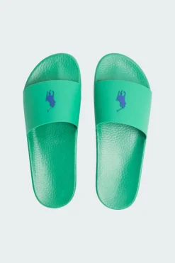 POLO SLIDE - Claquettes | Vert*POLO RALPH LAUREN New