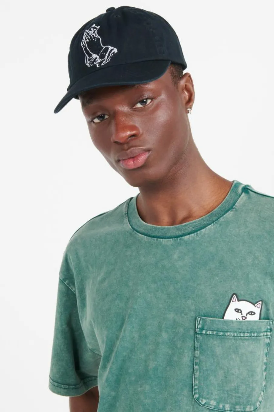 PRAYING HANDS DAD - Casquette | Noir*RIPNDIP Hot
