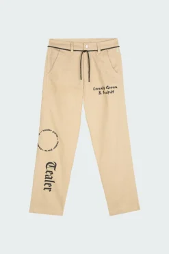 PT OVERCROOK PRINT - Pantalon | Beige*TEALER Hot