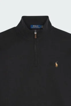 Pull demi-zippé côtelé Estate - Sweatshirt | Noir*POLO RALPH LAUREN