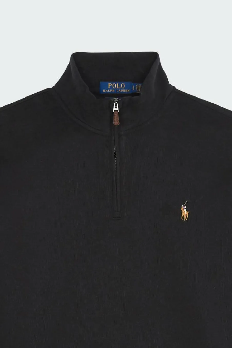 Pull demi-zippé côtelé Estate - Sweatshirt | Noir*POLO RALPH LAUREN