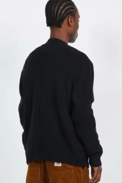 PULL F4GFD003 ABATE CARDI 010 B - Cardigan | Noir*FARAH Sale