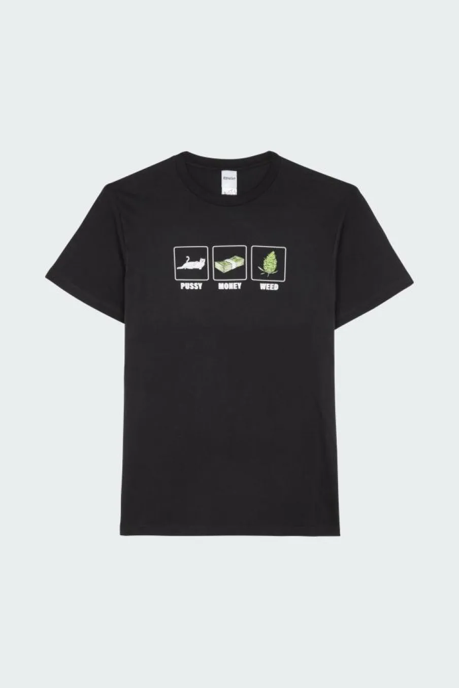Pu$$y, Money, Weed Tee - T-shirt | Noir*RIPNDIP New