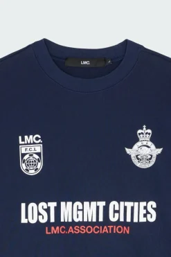 RACING SWEATSHIRT - Sweatshirt | Bleu*LOST MANAGEMENT CITIES