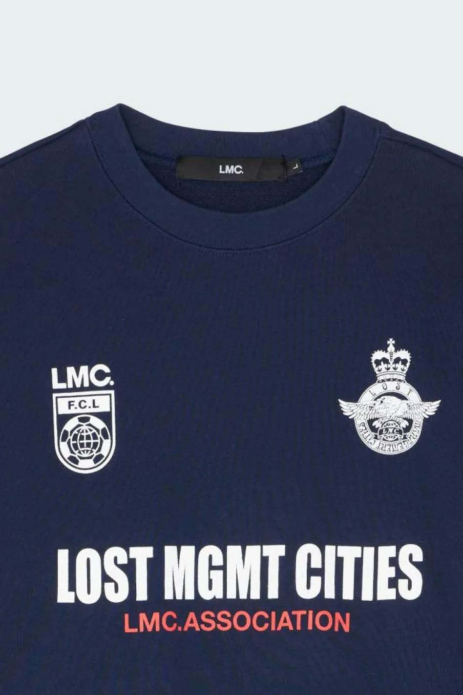 RACING SWEATSHIRT - Sweatshirt | Bleu*LOST MANAGEMENT CITIES