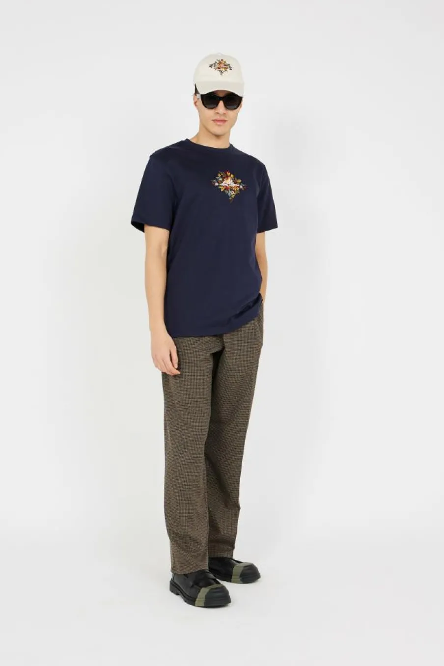 REECE CHECK 2.0 - Pantalon | Marron*LES DEUX