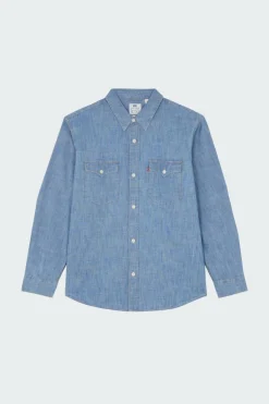 RELAXED FIT WESTERN - Chemise | Bleu*LEVI'S Sale