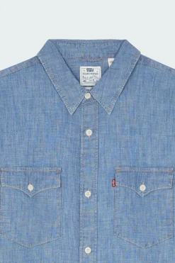 RELAXED FIT WESTERN - Chemise | Bleu*LEVI'S Sale