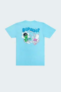 RELAXED TS LIGHT - T-shirt | Bleu*RIPNDIP Discount