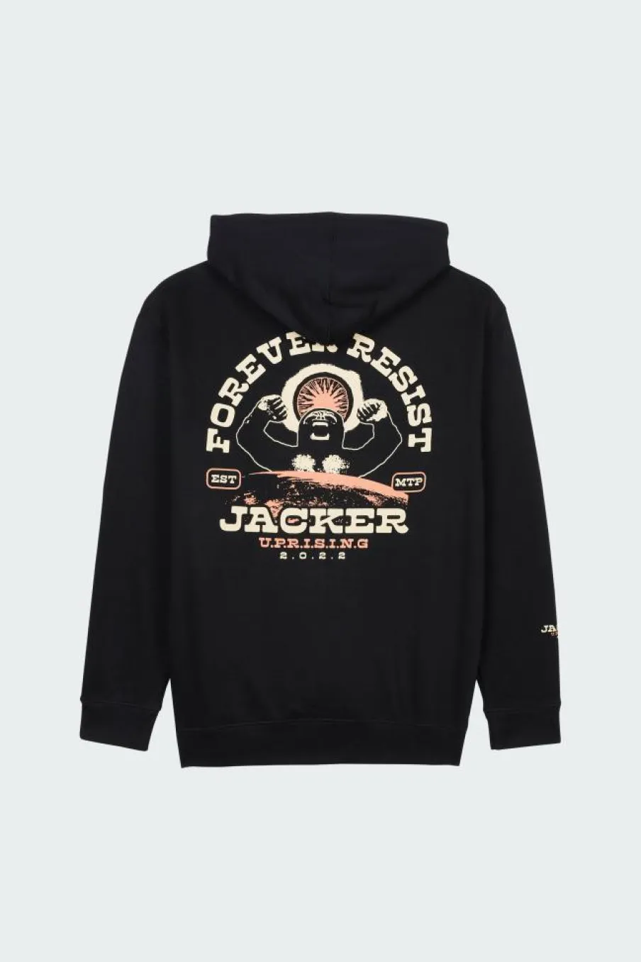 Resistance - Hoodie | Noir*JACKER