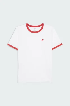 RETRO EMB RINGER TEE - T-shirt | Blanc*LEVI'S