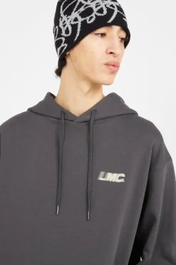 RETRO MOVING LOGO HOODIE - Hoodie | Gris*LOST MANAGEMENT CITIES Discount