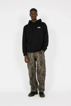 RETRO MOVING LOGO HOODIE - Hoodie | Noir*LOST MANAGEMENT CITIES