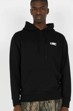 RETRO MOVING LOGO HOODIE - Hoodie | Noir*LOST MANAGEMENT CITIES