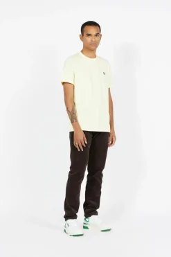 RINGER - T-shirt | Jaune*FRED PERRY Discount