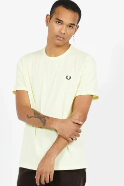 RINGER - T-shirt | Jaune*FRED PERRY Discount