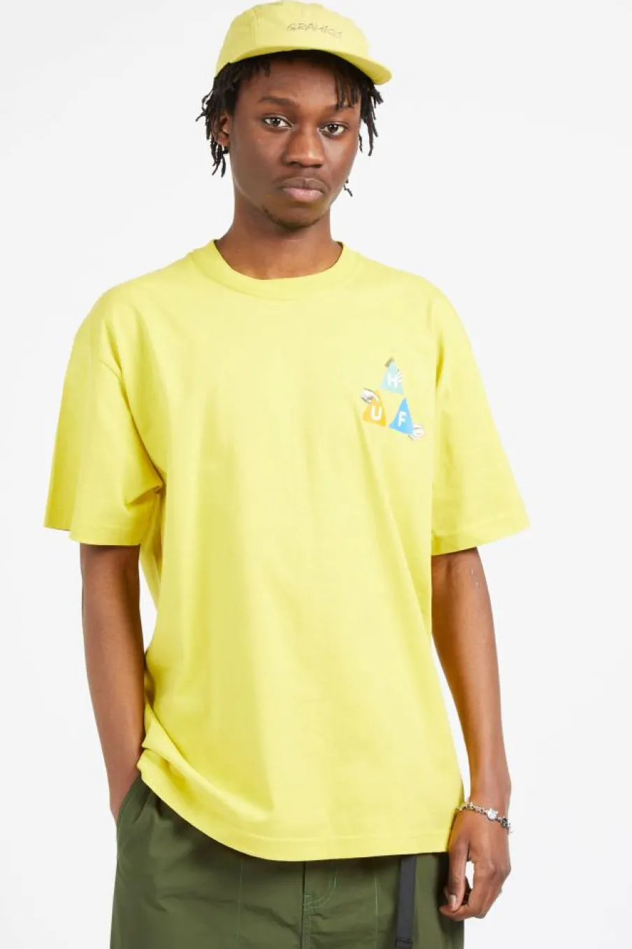 RITUALS SS - T-SHIRT | Jaune*HUF Clearance