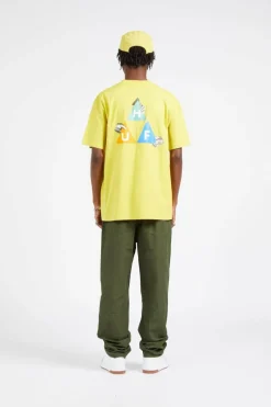 RITUALS SS - T-SHIRT | Jaune*HUF Clearance