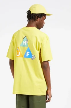RITUALS SS - T-SHIRT | Jaune*HUF Clearance