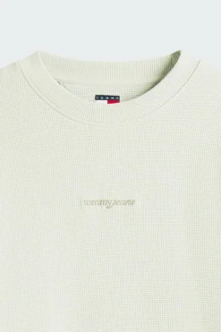 RLX WAFFLE SCRIP - Sweatshirt | Vert*TOMMY JEANS Sale