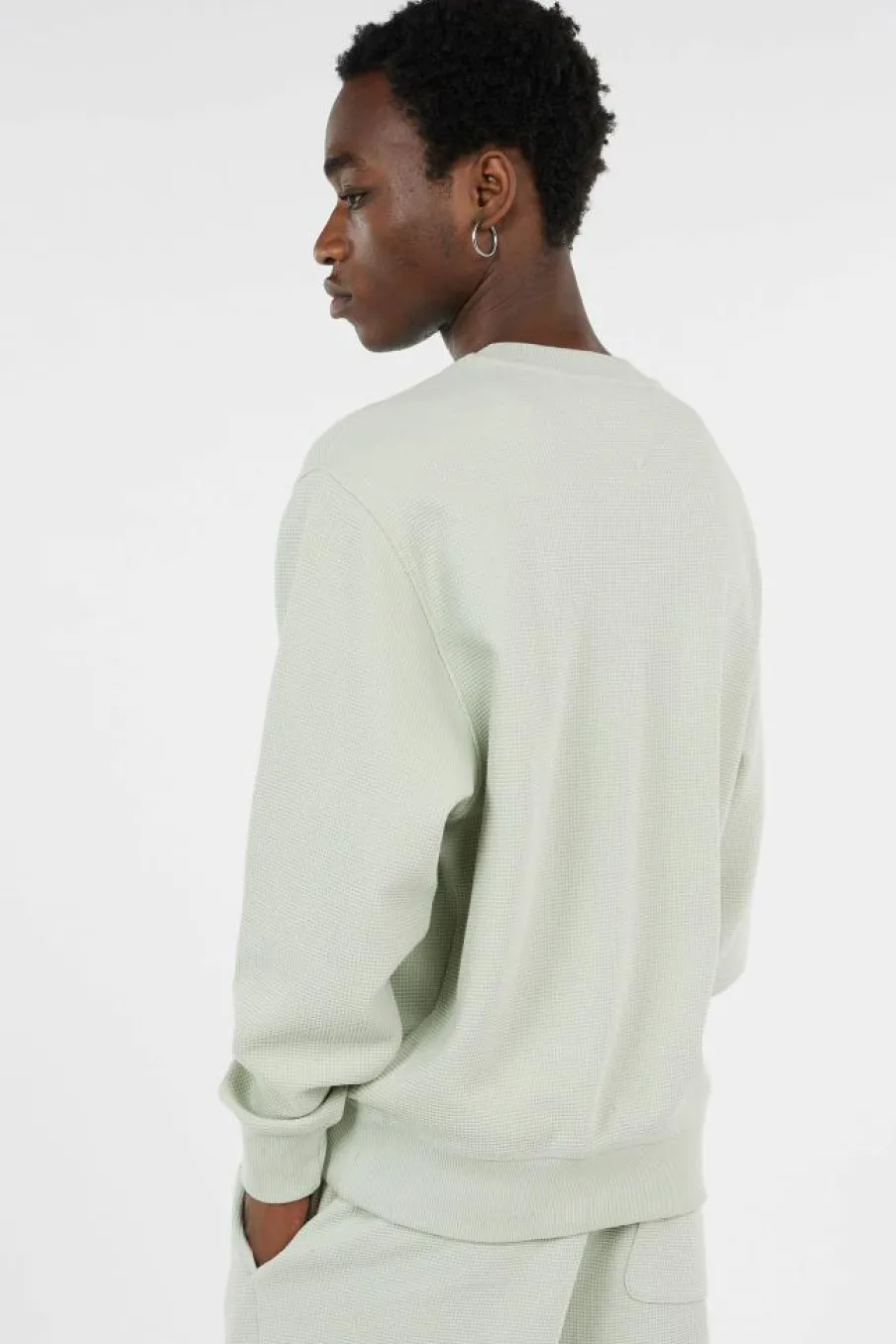 RLX WAFFLE SCRIP - Sweatshirt | Vert*TOMMY JEANS Sale