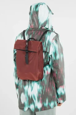 Rolltop Rucksack Mini W3 - Sac à dos | Rouge*RAINS Discount