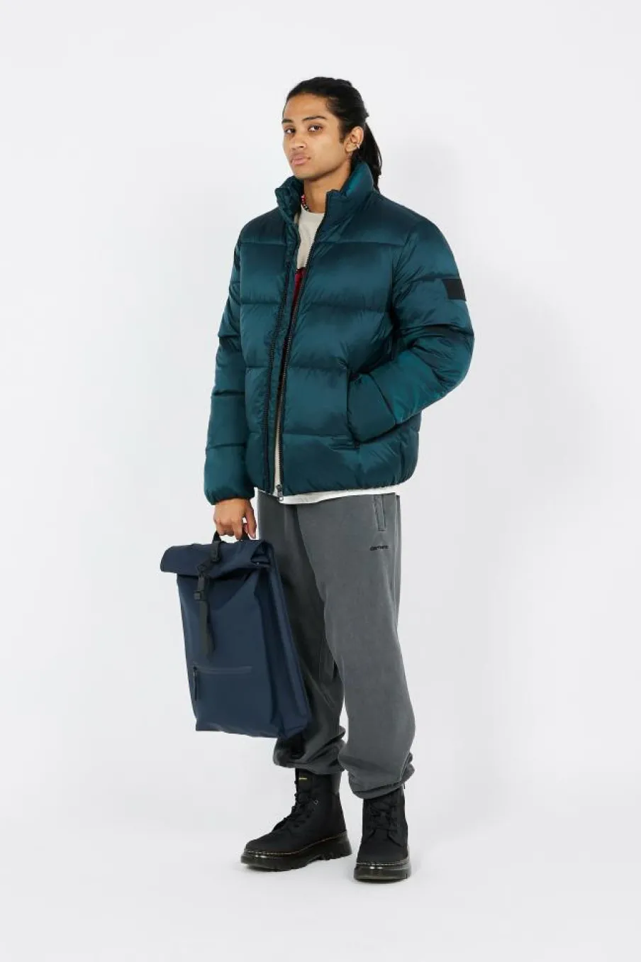 ROLLTOP RUCKSACK W3 - sac à dos | Bleu*RAINS Outlet