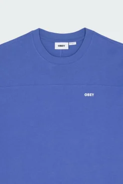 ROUTINE TS LS - T-shirt | Bleu*OBEY Best