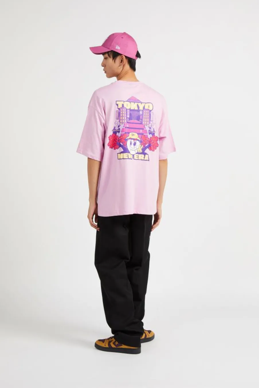 RPHC OS TEE NEWERA - T-shirt | Rose*NEW ERA Clearance